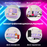 Пенал-трансформер BRAUBERG, полиэстер, 22х10х3 см, "Digital lavender", 271562