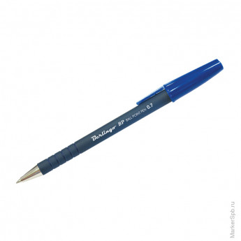 Ручка шариковая "BP", синяя, 0,7мм