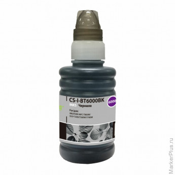 Чернила CACTUS (CS-I-BT6000BK) для Brother DCP-T300/T500W/T700W/MFC-T800W, черные, 0,1 л
