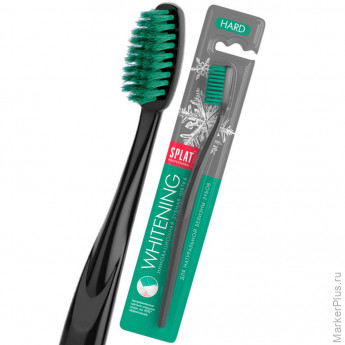 Зубная щетка жесткая SPLAT PROFESSIONAL "WHITENING", безопасное отбеливание, 111.14072.0101 Зубная щетка жесткая SPLAT PROFESSIONAL "WHITENING", безопасное отбеливание, 111.14072.0101