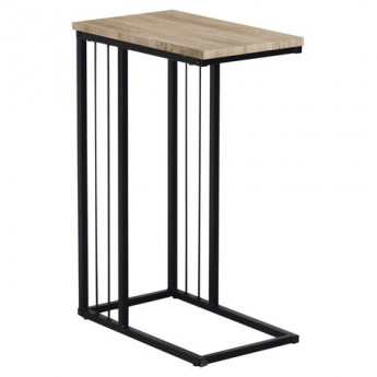 Стол журнальный на металлокаркасе BRABIX 'LOFT CT-002', 450х250х630 мм, цвет дуб натуральный, 641862