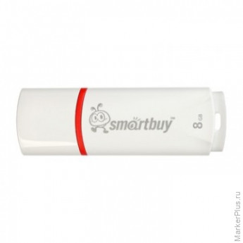 Флеш-память Smartbuy 8GB Crown White Флеш-память Smartbuy 8GB Crown White