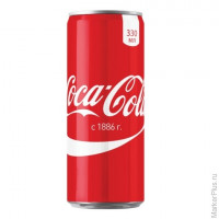 Напиток газированный COCA-COLA (Кока-кола), 0,33 л, 14663