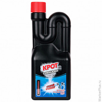 Средство для прочистки канализационных труб 500 г, КРОТ "Торнадо", гель, 4000039 Средство для прочистки канализационных труб 500 г, КРОТ "Торнадо", гель, 4000039