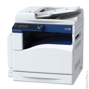 МФУ лазерное ЦВЕТНОЕ XEROX DocuCentre SC2020 (принтер, сканер, копир), А3/А4, 20 стр./мин., 50000 ст