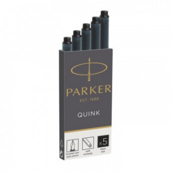 Чернильные картриджи PARKER черные 5 шт/уп 1950382 Франция, комплект 5 шт