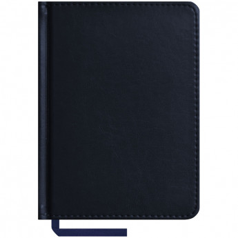 Ежедневник недатированный, A6, 160л., кожзам "Caprice", синий