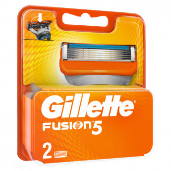 Кассеты для бритья сменные Gillette Fusion, 2шт., комплект 2 шт