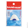 Резинка стирательная ERICH KRAUSE "SMART&SOFT MINI" треугольная, пластиковый держатель, в картонном дисплее, 58000