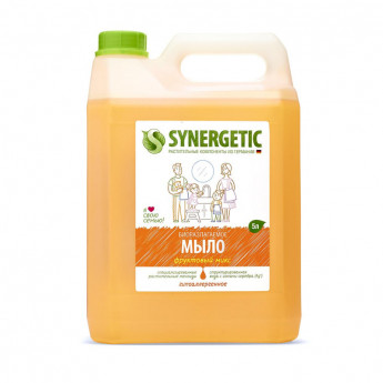 Мыло жидкое Synergetic Фруктовый микс 5л