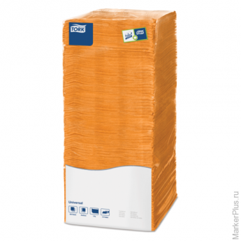 Салфетки TORK Big Pack, 25х25, 500 шт., оранжевые, 470117