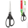 Ножницы MAPED "Essentials Green", 210 мм, черные, эргономичные ручки, картонная упаковка с европодвесом, 468110