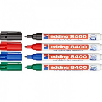 Набор маркеров для CD EDDING E-8400/4S 0,75мм, 4 штуки, комплект 4 шт