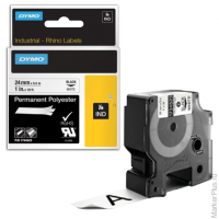 Картридж для принтеров этикеток DYMO Rhino, 24 мм х 5,5 м, лента полиэстерная, экстремальная темпера