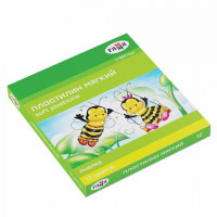 Пластилин восковой ГАММА "Пчелка", 12 цветов, 180 г, со стеком, картонная упаковка, 280032Н