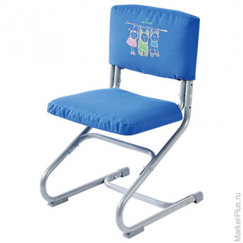 Чехол на стул ученический ДЭМИ СУТ.01-01, ткань-оксфорд, цвет голубой