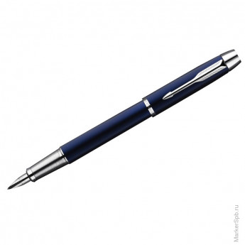 Ручка перьевая "IM Blue Lacquer CT" 0,8мм, подар.уп.
