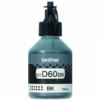 Чернила BROTHER (BTD60BK) для СНПЧ DCP-T310/T510W/T710W, черные, оригинальные, ресурс 6500 стр