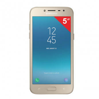 Смартфон SAMSUNG Galaxy J2, 2 SIM, 5", 4G (LTE), 5/8 Мп, 16 Гб, microSD, золотой, пластик, SM-J250FZDDSER