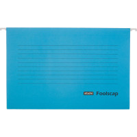 Папка подвесная Attache Foolscap, картон синий, до 200л., 5шт/уп, комплект 5 шт