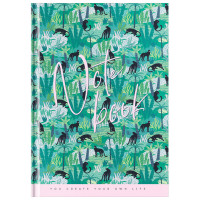 Бизнес-блокнот А5, 80л., OfficeSpace "Jungle", матовая ламинация, выборочный лак, 4 шт/в уп Бизнес-блокнот А5, 80л., OfficeSpace "Jungle", матовая ламинация, выборочный лак, 4 шт/в уп