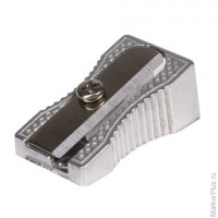 Точилка STAFF "Basic", металлическая клиновидная, в картонной коробке, 226529, 5 шт/в уп