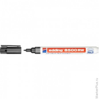 Маркер для CD EDDING E-8500/1 стираемый, черный, 1мм