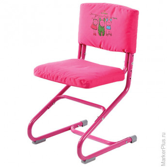 Чехол на стул ученический ДЭМИ СУТ.01-01, ткань-оксфорд, цвет розовый