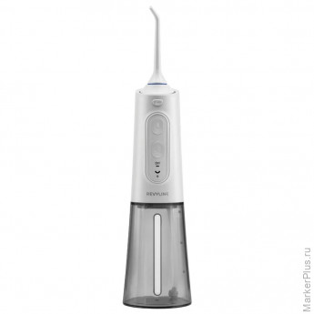 Ирригатор для полости рта REVYLINE RL 660, портативный, емкость резервуара 0,2 л, 2 насадки, белый