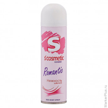 Дезодорант для тела женский 145 мл, S’COSMETIC "Нежность шелка", 5-05.01.022.01