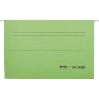 Папка подвесная Attache Foolscap, картон зеленый, до 200л., 5шт/уп, комплект 5 шт