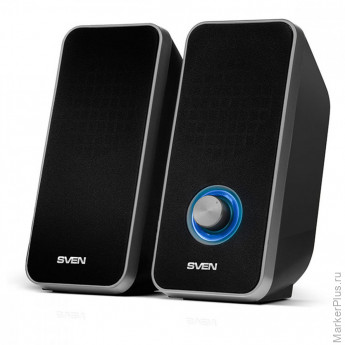 Колонки Sven 325, 2*3W, питание через USB, черный Колонки Sven 325, 2*3W, питание через USB, черный