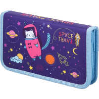 Пенал №1School Кот-космонавт ПКТ 03-20, ткань, 1 отд., 190x110 мм Пенал №1School Кот-космонавт ПКТ 03-20, ткань, 1 отд., 190x110 мм