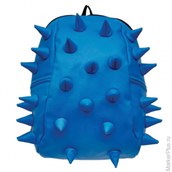 Рюкзак MADPAX "Rex 2 Half", универсальный, молодежный, 16 л, голубой, "Шипы", 36х31х15 см, KAB244850