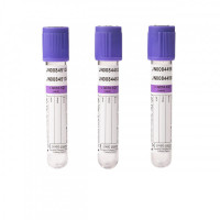 Вакуумные пробирки с ЭДТА-К2 4 мл (13х75 мм) Lab-Vac 100шт/уп, комплект 100 шт