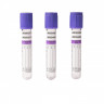 Вакуумные пробирки с ЭДТА-К2 4 мл (13х75 мм) Lab-Vac 100шт/уп, комплект 100 шт