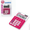 Калькулятор CASIO настольный MS-20NC-RD-S, 12 разрядов, двойное питание, 150х105 мм, блистер, белый/