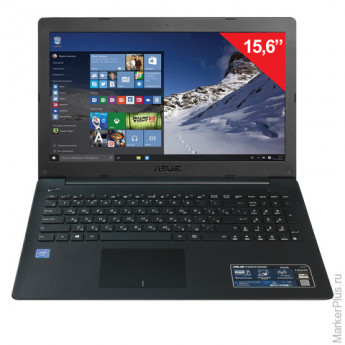 Ноутбук ASUS, 15,6", INTEL Celeron N3050, 1,6 ГГц, 4 Гб, 500 Гб, DVD-RW, Windows 10, черный, 90NB0AC1-M03390