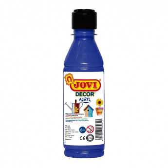 Краска акриловая художественная JOVI, 250мл, пластиковая бутылка, темно-синий