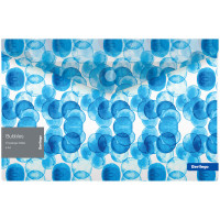 Папка-конверт на липучке Berlingo "Bubbles", 180мкм, прозрачная, с рисунком, 12 шт/в уп
