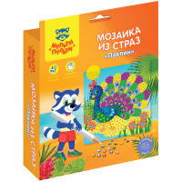 Мозаика из страз Мульти-Пульти 'Павлин'