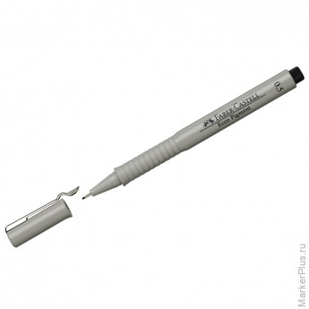 Ручка капиллярная Faber-Castell "Ecco Pigment" черная, 0,5мм, 2 шт/в уп Ручка капиллярная Faber-Castell "Ecco Pigment" черная, 0,5мм, 2 шт/в уп