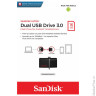 Флэш-диск 16 GB, SANDISK Ultra Android Dual, USB 3.0, черный, DD2-016G-GAM46