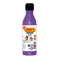Краска акриловая художественная JOVI, 250мл, пластиковая бутылка, фиолетовый