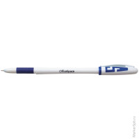 Ручка гелевая "OfficeSpace" синяя, 1мм, грип, 5 шт/в уп