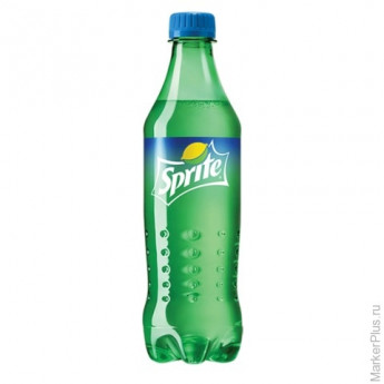 Напиток газированный SPRITE (Спрайт), 0,5 л, пластиковая бутылка, 85821
