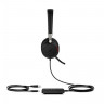 Гарнитура Yealink UH38 Dual UC-BAT Дуо, гибридная, USB/Bluetooth, HD, LED