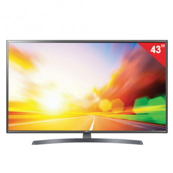 Телевизор LG 43" (109,2 см), 43LK6200, LED,1920x1080 FullHD, SmartTV, WiFi, 50 Гц, HDMI, USB, серебристый