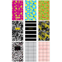 Блокнот А6 24л. на скрепке ArtSpace "Узоры. Pattern mix", 18 шт/в уп
