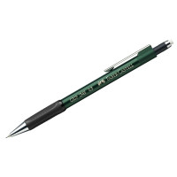 Карандаш механический Faber-Castell 'Grip 1345' B, 0,5мм, грип, с ласт., автоподача грифеля, зеленый